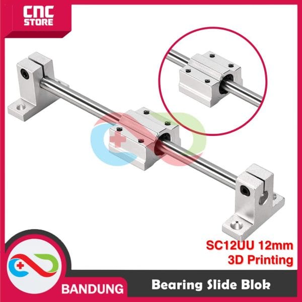 SCS12UU SC12UU BEARING SLIDE BLOK 12MM LM12UU 3D PRINTING