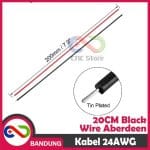 WIRE ABERDEEN BLACK WIRE CONECTING ELECTRONIC 20CM 24AWG - Image 2