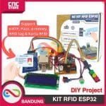 KIT RFID ESP32 IOT SMART SECURITY SYSTEM  DOORLOCK E-KTP E-TOL E-SIM DIY PROJECT