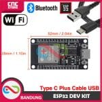ESP32 ESP-32 DOIT WIFI BLUETOOTH IOT ESP32S DEVELOPMENT BOARD CH340 TYPE-C PLUS KABEL DATA - Image 4