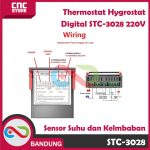 Thermostat Hygrostat Digital STC-3028 Atur Suhu Kelembaban 220V - Image 3