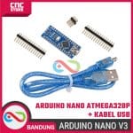 Arduino Nano V3.0 ATmega328P CH340 CH340G 5V Board + Kabel USB - Pengembangan Proyek Elektronik - Image 8