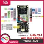 LILYGO TTGO LoRa32 LoRa V2.1 915MHz 433MHz ESP32 OLED 0.96 WIFI BLE-433mhz - Image 3
