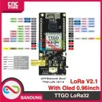 LILYGO TTGO LoRa32 LoRa V2.1 915MHz 433MHz ESP32 OLED 0.96 WIFI BLE-915Mhz - Gambar 3