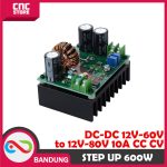 STEP UP 600W 10-60V TO 12-80V CC-CV 10A BOOST CONVERTER HIGH POWER - Image 5