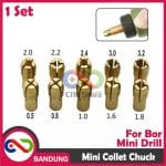 KEPALA BOR MINI CHUCK COLLET MINI DRILL SET - Image 5