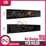 PCB RULER 15 CM PENGGARIS PCB UNTUK REFERENSI DESAIN PCB