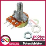 POTENTIOMETER POTENSIOMETER 5 5K 5KOHM LINIER TAPER ROTARY
