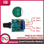 PWM 2A DC SPEED CONTROLLER REGULATOR MODULE - Image 2