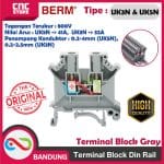TERMINAL BLOCK DIN RAIL UK5N UK3N TERMINAL BLOCK GRAY -UK5N