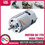 Motor DC 775 High Power 12V/24V – Motor High Torsi 6000-1200RPM - Image 3