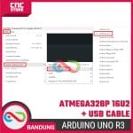 Arduino UNO R3 ATMEGA328P ATMEGA 16U2 Compatible Board + Kabel USB - Image 8