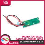 INDIKATOR LEVEL KAPASITAS TEGANGAN BATERRY LION BATERAI LITHIUM 2S 7.4V TEGANGN FULL 8.4V - Image 3