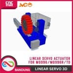LINEAR SERVO SG90 MG90 ARCTUATOR DOOR LOCK MOTORIZED MOTOR SERVO MICRO SERVO MOTORIZ - Image 6
