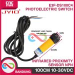 E3F-DS100C4 PHOTOELECTRIC SWITCH 100CM DC Infrared Proximity Sensor NPN E18-D100NK INDUSTRIAL - Image 5