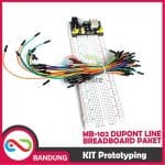 KIT PROTOTYPING MB-102 DUPONT LINE BREADBOARD PAKET PAPAN PERCOBAAN