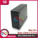 BOX ELEKTRONIK X1 PLUS KOTAK RANGKAIAN 8x6x2.7mm CASING BLACK BOX PROJECT - Image 4
