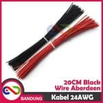 WIRE ABERDEEN BLACK WIRE CONECTING ELECTRONIC 20CM 24AWG - Image 3
