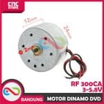 MOTOR DC 3V SAMPAI 5.8V MOTOR DINAMO DVD PROJECT ELEKTRO