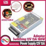 POWER SUPPLY SWITCHING 12V 15A HIGH QUALITY ADAPTOR JARING 180W - Image 2