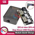 DUAL USB FAST CHARGE STEP-DOWN MODULE 6-30V to QC3.0 WITH CASE - Image 3