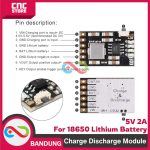 CHARGING AND DISCHARGING INTEGRATED MODULE 3.7V 4.2V 18650 LITHIUM BATTERY POWER SUPPLY 5V 2A - Image 2
