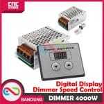 DIGITAL AC 220V 4000W SCR CASE VOLTAGE REGULATOR SPEED CONTROLLER DIMMER