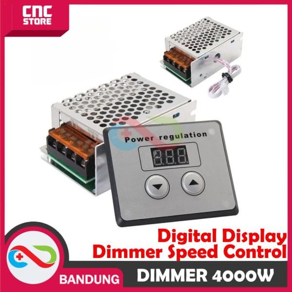 DIGITAL AC 220V 4000W SCR CASE VOLTAGE REGULATOR SPEED CONTROLLER DIMMER