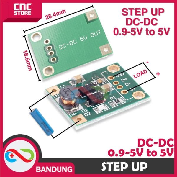 POWER SUPPLY MODULE DC DC BOOST STABILIZED 0.9V-5V MOBILE POWER BOOST