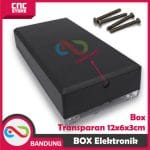 BOX TRANSPARAN BOX TOSO 60 LED 12X6X3CM KOTAK ELEKTRONIK BOX ELECTRONIC RANGKAIAN - Image 4