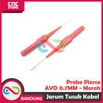 JARUM TUSUK  KABEL MULTIMETER NEEDLE PUNCTURE TEST PROBE PIERCE AVO 0.7MM - MERAH - Image 4