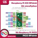 Raspberry Pi PICO RP2040 development board kit microPython programming - Image 2