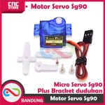 TOWERPRO MOTOR SERVO SG90 SG-90 9G WITH BRACKET SERVO - Image 3