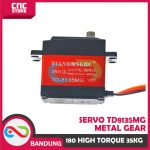 MOTOR SERVO TD8135MG METAL GEAR 180 HIGH TORQUE 35KG TIANKONGRC FOR RC - Image 2