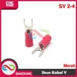 SKUN Y SKUN GARPU CONNECTOR KABEL SV2-4 RED