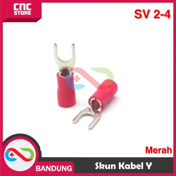 SKUN Y SKUN GARPU CONNECTOR KABEL SV2-4 RED
