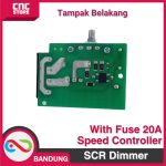 SCR 220VAC THYRISTOR 4000W DIMMER SPEED CONTROLLER MOTOR WITH FUSE - Image 3