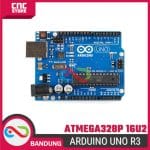 Arduino UNO R3 ATMEGA328P DIP ATMEGA 16U2 Compatible - Tanpa Kabel untuk Proyek DIY - Image 4