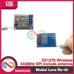 MODUL LORA RA-01 RA01 SX1278 WIRELESS 433MHZ SPI INCLUDE ANTENNA - Image 3