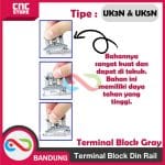 TERMINAL BLOCK DIN RAIL UK5N UK3N TERMINAL BLOCK GRAY -UK5N - Image 3