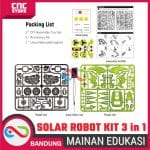MAINAN EDUKASI SOLAR ROBOT KIT 3 in 1 / MAINAN EDUKATIF ANAK - Image 5