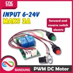 PWM DC motor speed regulator 6V12V24V forward and reverse - Image 2