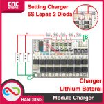 Lithium Baterai Charger Modul 3S/4S/5S 3.7V 100A BMS Protection Board - Image 4