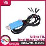 USB TO TTL SERIAL RS232 PL2303 USB SERIAL ADAPTER CONVERTER - Image 3