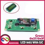 LCD 1602 16X2 CHARACTER GREEN HIJAU BACKLIGHT+ I2C SERIAL INTERFACE ADAPTER MODULE - Image 3