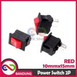 ROCKER SWITCH SAKLAR POWER KCD11 10X15MM 250V/3A 125V/6A AC 2 PIN SPST - Image 4