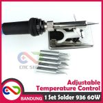 SOLDER TOOLS 936 60W ADJUSTABLE TEMPERATURE CONTROL SET 2 PLUS MATA SOLDER - Image 3