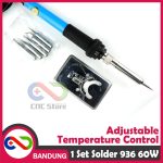 SOLDER TOOLS 936 60W ADJUSTABLE TEMPERATURE CONTROL SET 2 PLUS MATA SOLDER - Image 2
