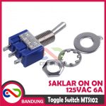 TOGGLE SWITCH MTS-102 125V/3A 250V SAKLAR ON ON 3 KAKI - Image 2