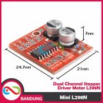 DUAL CHANNEL STEPPER DRIVER MOTOR MODULE PWM L298N POSITIF NEGATIF - Image 5